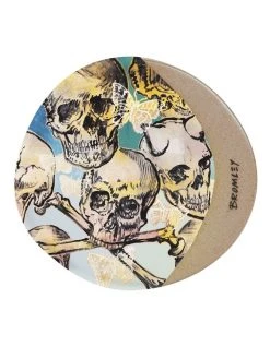 Best reviews of 🌟 Robert Gordon X Bromley Coaster Rnd - Big Skulls ⌛