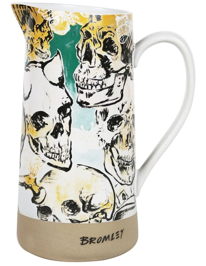 Wholesale 🥰 Robert Gordon X Bromley Jug 1.5L - Big Skulls ⭐ 1 Wholesale 🥰 Robert Gordon X Bromley Jug 1.5L - Big Skulls ⭐