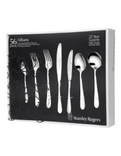 Hot Sale 🔔 Stanley Rogers Albany 56pc Cutlery Set ⌛