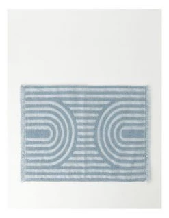 Deals 👍 Vue Arch Jacquard Placemat - Spa Blue 🤩