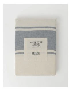 Buy 🥰 Australian House & Garden Yarn Dyed Linen Tablecloth - Denim Blue 🥰 -Savor Home Store 830028700 4 720x928
