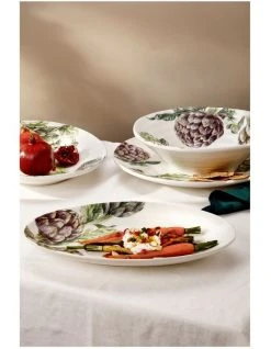 Outlet 🌟 Casa Domani Carciofi Oval Platter 45x33cm 🔔 -Savor Home Store 833503600 2 720x928