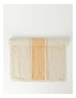 Best reviews of 🎁 Australian House & Garden Yarn Dyed Linen Table Runner - Sand ⭐