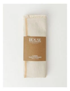 Best reviews of 🎁 Australian House & Garden Yarn Dyed Linen Table Runner - Sand ⭐ -Savor Home Store 835216930 3 720x928