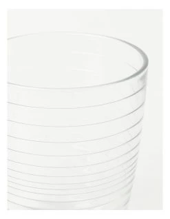 Outlet ⌛ Vue Edith Small Ribbed Glass 340ml Set Of 6 🛒 -Savor Home Store 835943320 3 720x928
