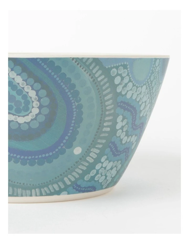 Brand new ๐ Emma Stenhouse x Vue Blue Meeting Place Bamboo Fibre Big Bowl โญ 2 Brand new ๐ Emma Stenhouse x Vue Blue Meeting Place Bamboo Fibre Big Bowl โญ - Image 2