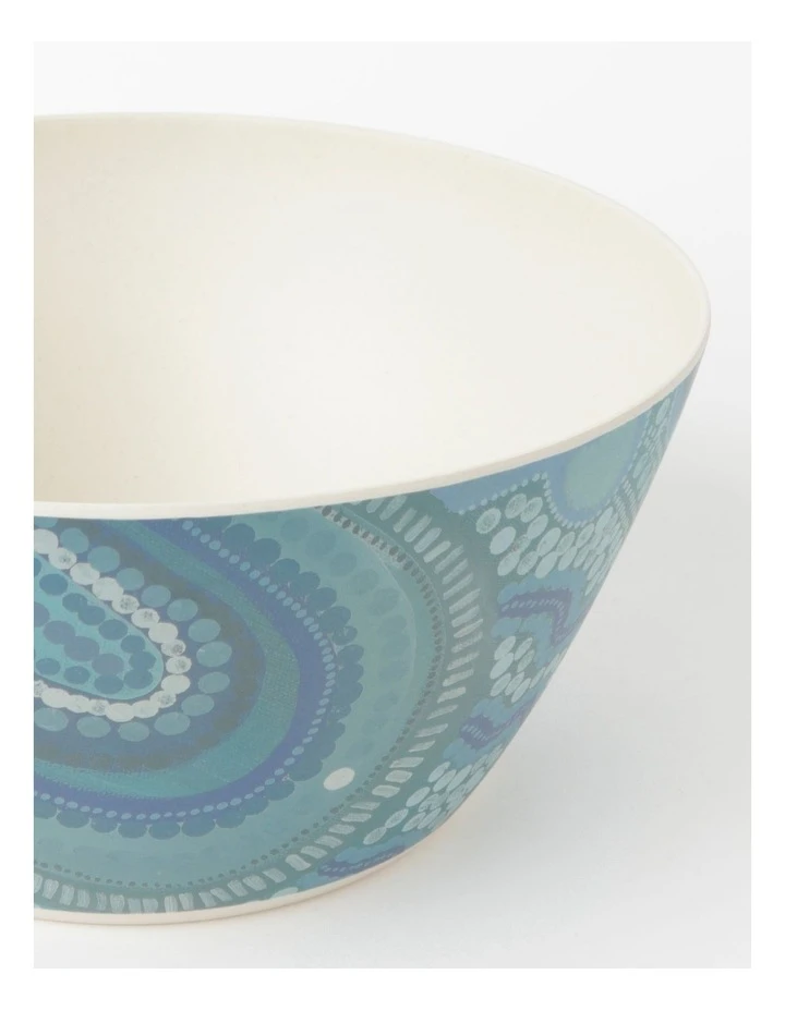 Brand new ๐ Emma Stenhouse x Vue Blue Meeting Place Bamboo Fibre Big Bowl โญ 3 Brand new ๐ Emma Stenhouse x Vue Blue Meeting Place Bamboo Fibre Big Bowl โญ - Image 3