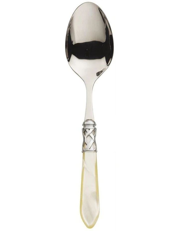 Cheap ⌛ Bugatti Italy Aladdin Serving Spoon Ivory ✨ 1 Cheap ⌛ Bugatti Italy Aladdin Serving Spoon Ivory ✨