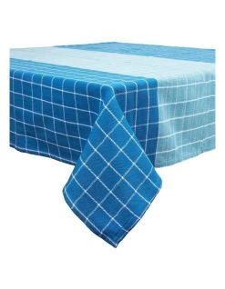 Flash Sale 😍 Ladelle Zoe Check 1.5mx2.65m Tablecloth ❤️
