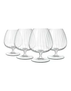 Outlet 🎁 Luigi Bormioli Optica Cognac 300ml 4 Pack ✔️ -Savor Home Store 844281640 3 720x928