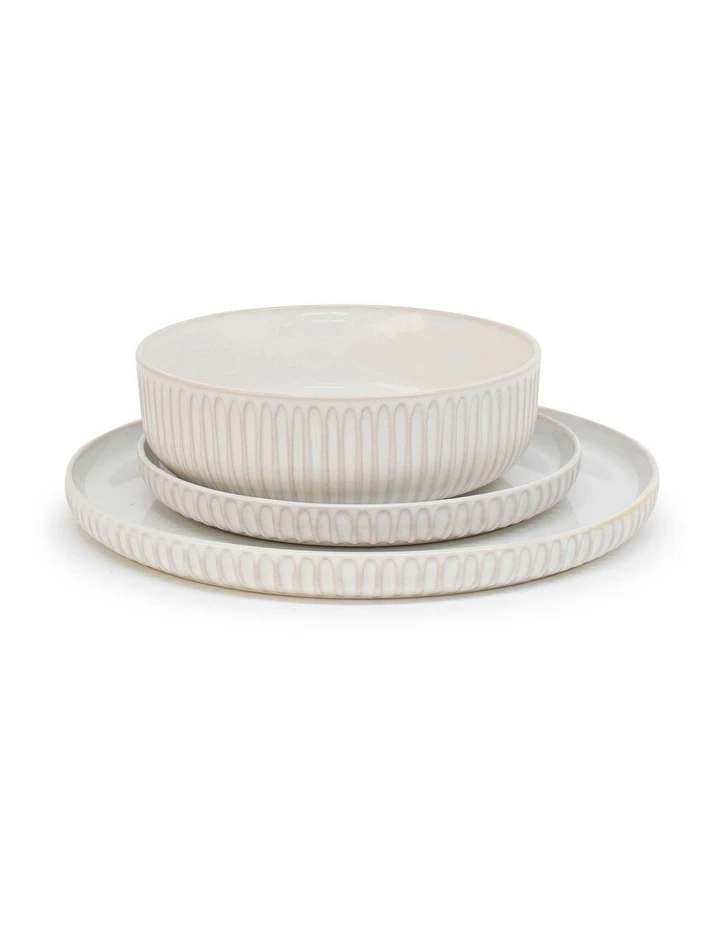 Coupon 🥰 Salt&Pepper Amana Dinner Set - 12 Piece - White ⭐ 2 Coupon 🥰 Salt&Pepper Amana Dinner Set - 12 Piece - White ⭐ - Image 2