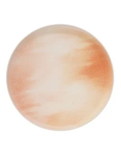 Best deal ⌛ Salt&Pepper Kanoko Round Platter - 33cm - Pink 😀