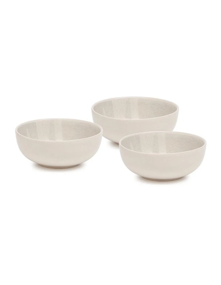 Best Sale 😍 Salt&Pepper Okran Bowl - 10cm - Set of 3 ✨ 1 Best Sale 😍 Salt&Pepper Okran Bowl - 10cm - Set of 3 ✨