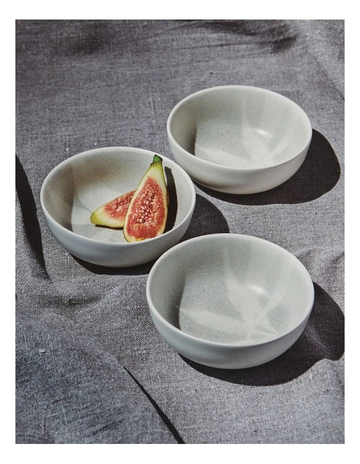 Best Sale 😍 Salt&Pepper Okran Bowl - 10cm - Set of 3 ✨ 2 Best Sale 😍 Salt&Pepper Okran Bowl - 10cm - Set of 3 ✨ - Image 2