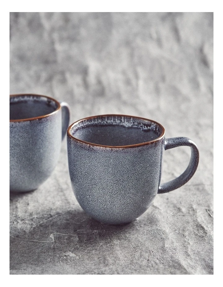 Discount 🥰 Salt&Pepper Series Mug - 380Ml - Set Of 4 - Sky 🎉 5 Discount 🥰 Salt&Pepper Series Mug - 380Ml - Set Of 4 - Sky 🎉 - Image 5
