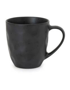 Budget ✨ Salt&Pepper Napier Mug - 330ml - Black 🔔