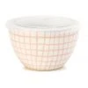 Discount 😍 Salt&Pepper Lunch2Go 15cm Bowl With Lid Pink Grid ⌛