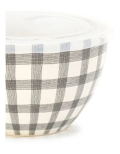 Best Sale ✨ Salt&Pepper Lunch2Go 15cm Bowl With Lid Black Gingham ⭐ -Savor Home Store 848608750 2 720x928