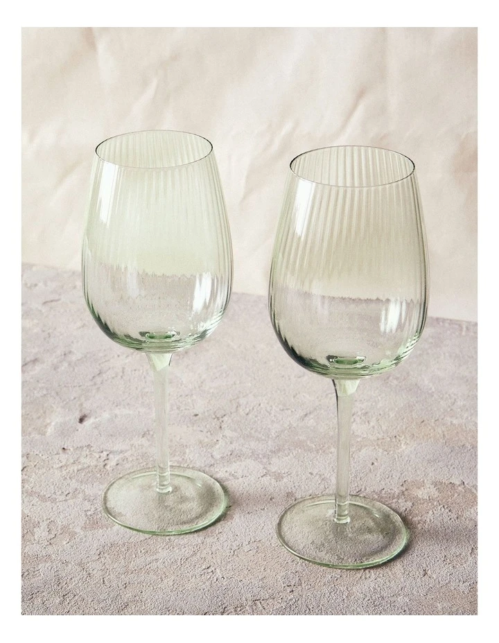 Flash Sale β Salt&Pepper Amana Wine Glass - 540ml - Set of 4 - Sage 𧨠2 Flash Sale β Salt&Pepper Amana Wine Glass - 540ml - Set of 4 - Sage 𧨠- Image 2