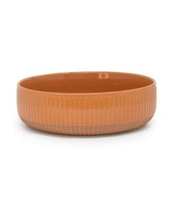 Wholesale ✔️ Salt&Pepper Amana Serving Bowl - 26cm - Burnt Orange ⭐