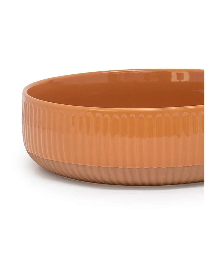 Wholesale ✔️ Salt&Pepper Amana Serving Bowl - 26cm - Burnt Orange ⭐ 2 Wholesale ✔️ Salt&Pepper Amana Serving Bowl - 26cm - Burnt Orange ⭐ - Image 2
