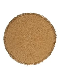 New 👍 Salt&Pepper Piper Placemat - 38cm - Toffee 🥰