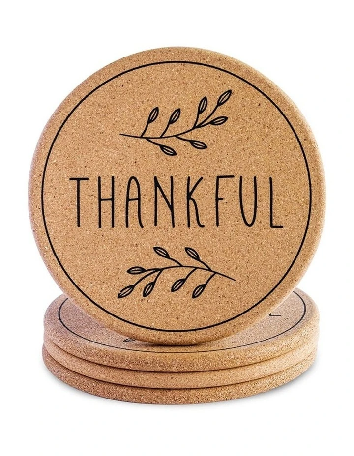 Budget ✨ Life Tree Cork Trivets 4 Pack - 18.5cm ✨ 1 Budget ✨ Life Tree Cork Trivets 4 Pack - 18.5cm ✨