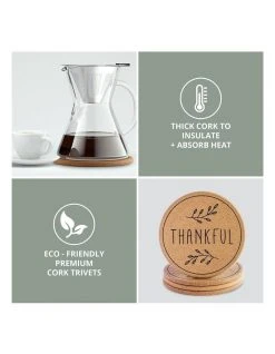 Budget ✨ Life Tree Cork Trivets 4 Pack - 18.5cm ✨ 8 Budget ✨ Life Tree Cork Trivets 4 Pack - 18.5cm ✨ -Savor Home Store 848670670 3 720x928