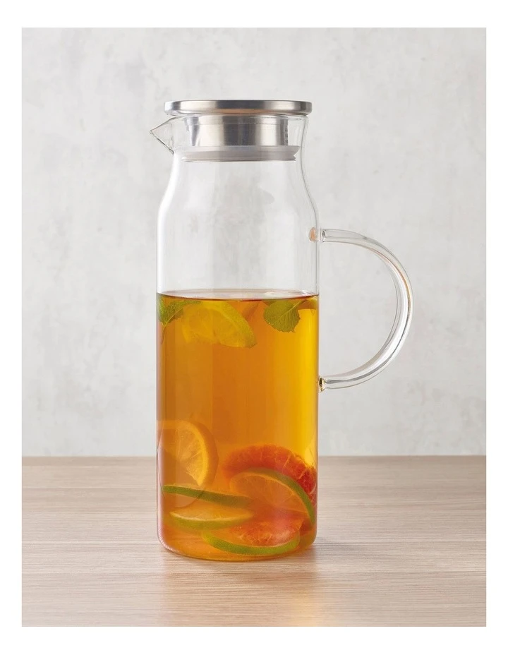 Deals ✨ Maxwell & Williams Blend Glass Jug 1.5L With Stainless Steel Lid Boxed ✨ 2 Deals ✨ Maxwell & Williams Blend Glass Jug 1.5L With Stainless Steel Lid Boxed ✨ - Image 2