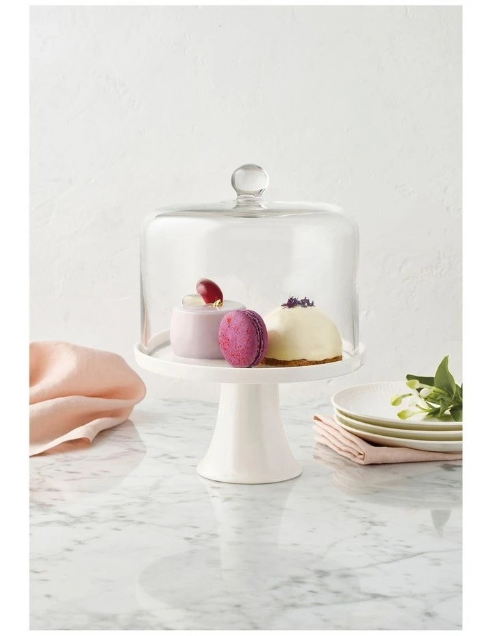 New ⭐ Maxwell & Williams Diamante Straight Sided Cake Dome 19x15cm Gift Boxed ❤️ 2 New ⭐ Maxwell & Williams Diamante Straight Sided Cake Dome 19x15cm Gift Boxed ❤️ - Image 2