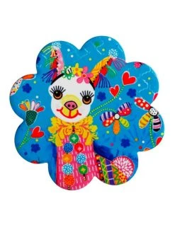 Outlet ✨ Maxwell & Williams Donna Sharam Rainbow Jungle Ceramic Flower Coaster 10cm Lovely 🎉