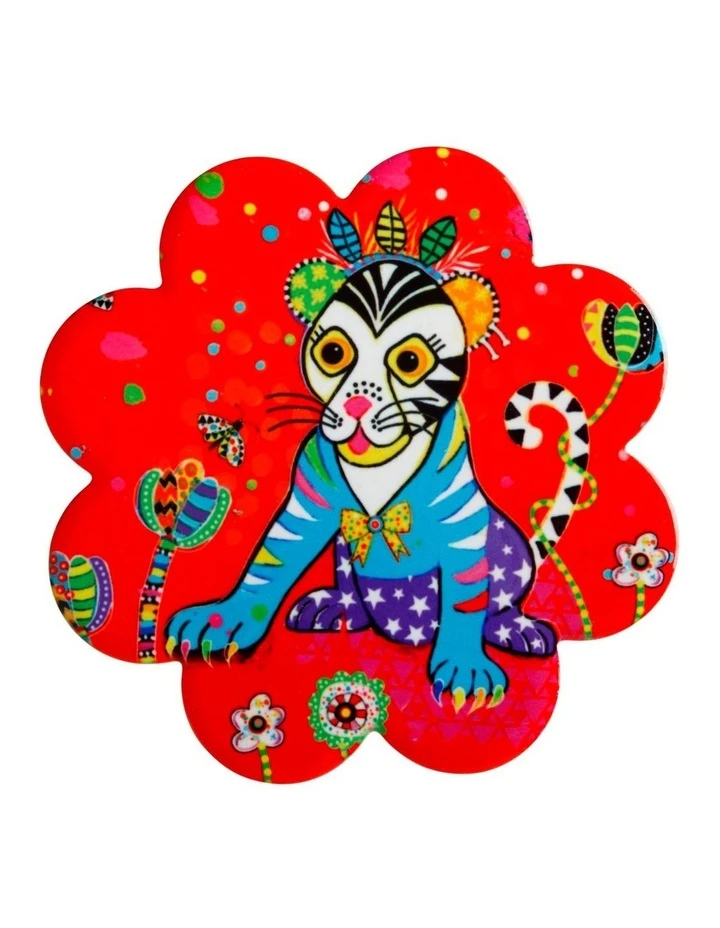 Wholesale 🤩 Maxwell & Williams Donna Sharam Rainbow Jungle Ceramic Flower Coaster 10cm Glamour Puss ❤️ 1 Wholesale 🤩 Maxwell & Williams Donna Sharam Rainbow Jungle Ceramic Flower Coaster 10cm Glamour Puss ❤️