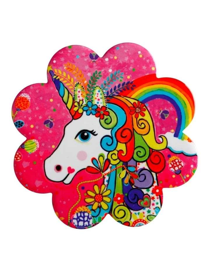 Best deal ❤️ Maxwell & Williams Donna Sharam Rainbow Jungle Ceramic Flower Coaster 10cm Swinging Around 🌟 1 Best deal ❤️ Maxwell & Williams Donna Sharam Rainbow Jungle Ceramic Flower Coaster 10cm Swinging Around 🌟