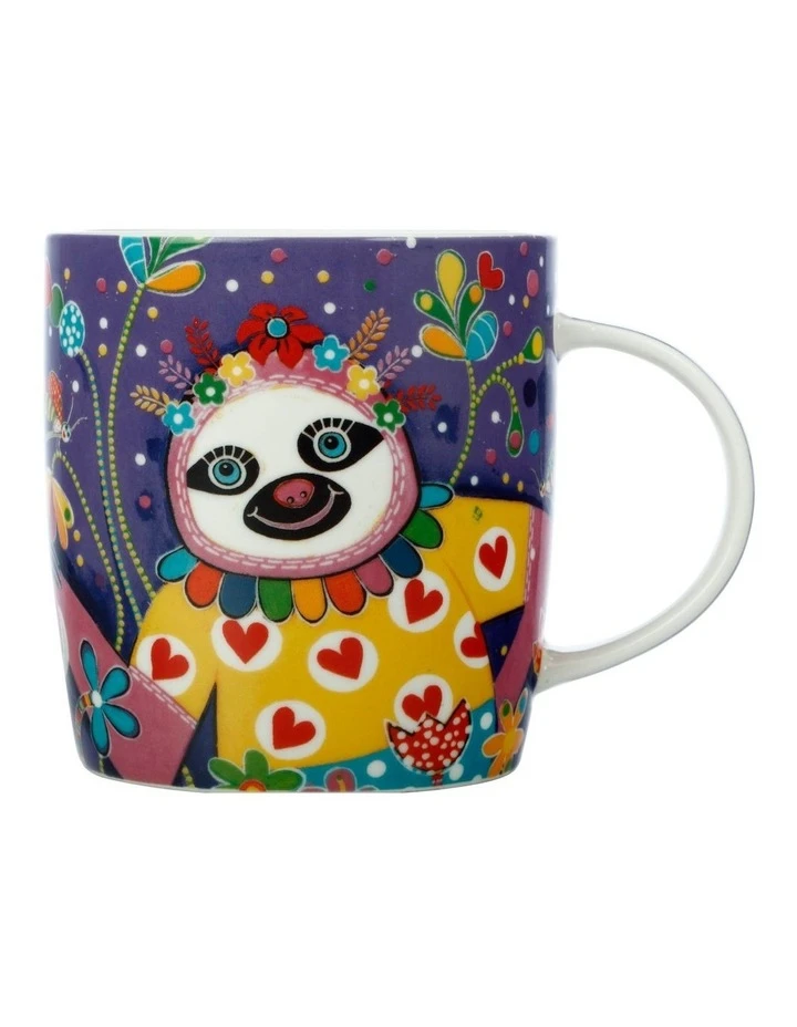 Hot Sale ⭐ Maxwell & Williams Donna Sharam Rainbow Jungle Mug 370ML Slow Walker Gift Boxed ❤️ 1 Hot Sale ⭐ Maxwell & Williams Donna Sharam Rainbow Jungle Mug 370ML Slow Walker Gift Boxed ❤️