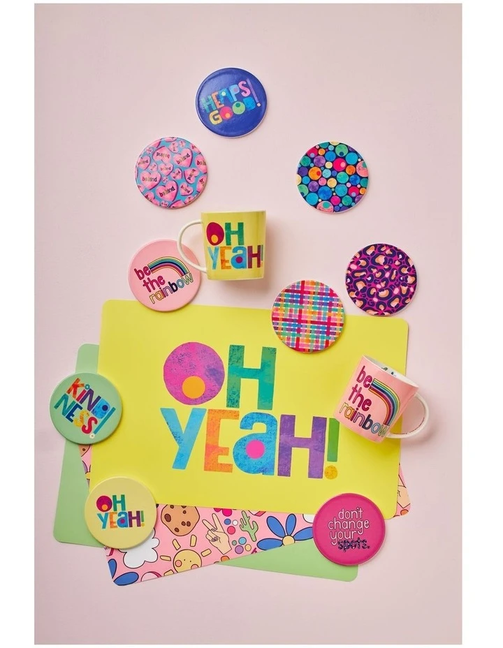 Wholesale ๐ Maxwell & Williams Kasey Rainbow Be Kind Ceramic Coaster 10cm Flowers ๐ฅ 2 Wholesale ๐ Maxwell & Williams Kasey Rainbow Be Kind Ceramic Coaster 10cm Flowers ๐ฅ - Image 2