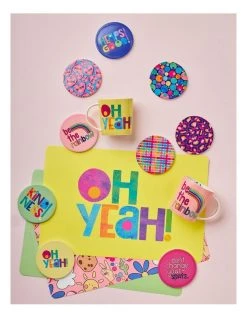 Deals 🤩 Maxwell & Williams Kasey Rainbow Be Kind Reversible Placemat 43.5x28.5cm 6pc Gift Pack ✨ -Savor Home Store 850074760 3 720x928