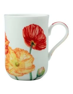 Outlet ✨ Maxwell & Williams Katherine Castle Floriade Mug 350ML Poppy Gift Boxed 😀