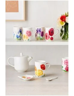 Cheapest ✔️ Maxwell & Williams Katherine Castle Floriade Mug 350ML Ranunculus Gift Boxed 🔥 -Savor Home Store 850076740 3 720x928