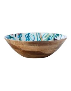 Best reviews of 👍 Maxwell & Williams Marc Martin Dusk Serving Bowl Mango Wood Enamel Finish 34x10cm ⌛