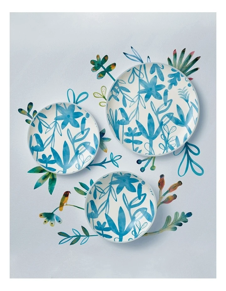 Outlet ✔️ Maxwell & Williams Marc Martin Dusk Dinner Set 12pc In Blue Boxed ⌛ 2 Outlet ✔️ Maxwell & Williams Marc Martin Dusk Dinner Set 12pc In Blue Boxed ⌛ - Image 2