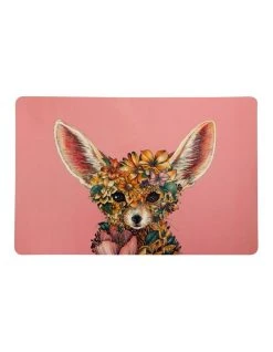 New ❤️ Maxwell & Williams Marini Ferlazzo Wild Planet Placemat 45x30cm Fennec Fox ⭐