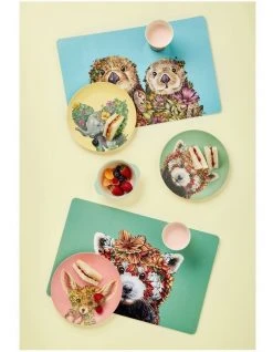 Buy 💯 Maxwell & Williams Marini Ferlazzo Wild Planet Bamboo Plate 20cm Set Of 4 Assorted Boxed ⭐ -Savor Home Store 850081510 6 720x928