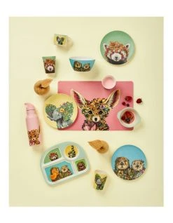 Buy 💯 Maxwell & Williams Marini Ferlazzo Wild Planet Bamboo Plate 20cm Set Of 4 Assorted Boxed ⭐ -Savor Home Store 850081510 7 720x928