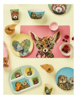 Buy 🥰 Maxwell & Williams Marini Ferlazzo Wild Planet Children's Bamboo 3pc Dinner Set Boxed ✨ -Savor Home Store 850081780 6 720x928