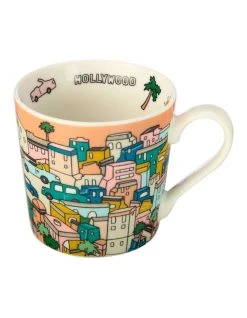 Deals 🛒 Maxwell & Williams Megan McKean Cities Mug 430ML Los Angeles Gift Boxed ❤️ -Savor Home Store 850083400 3 720x928