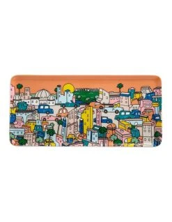 Cheapest 😉 Maxwell & Williams Megan McKean Cities Rectangle Plate 25x12cm Los Angeles Gift Boxed 💯