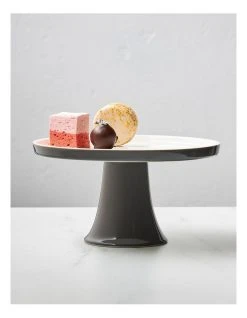 Cheapest ⭐ Maxwell & Williams Mezze Cake Stand 20cm Charcoal Boxed ✨ -Savor Home Store 850087450 2 720x928