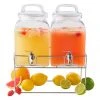 Promo 😀 Maxwell & Williams Refresh Double Cube Drink Dispenser With Stand 5L Gift Boxed 🎉