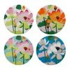 Flash Sale ✔️ Maxwell & Williams Royal Botanic Gardens Lotus Ceramic Round Coaster 10cm Set Of 4 🎁