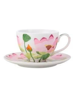 Best reviews of 🛒 Maxwell & Williams Royal Botanic Gardens Lotus Cup & Saucer 240ML White Gift Boxed ⭐